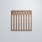 Ekena Millwork Medium Cedar Park Decorative Fretwork Wood Wall Panels, Walnut, 15 3/8"W x 15 3/8"H x 3/8"T WALW16X16X0375CRPWA - alternate 5